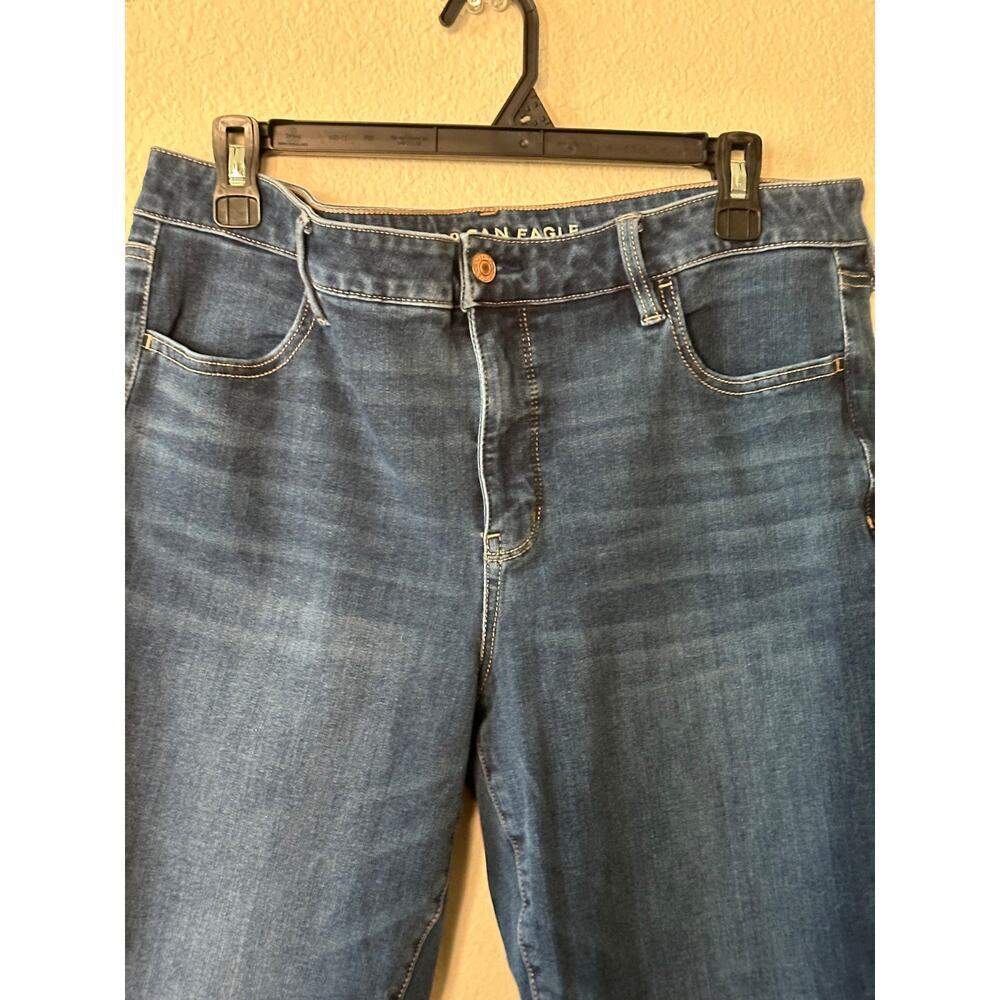 American Eagle women's Jeans dream stretch skinny size 16/ NWOT 1246 - Picture 2 of 3